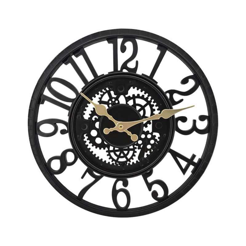 Resin Art Clock - Horloge murale d'extérieur étanche en résine