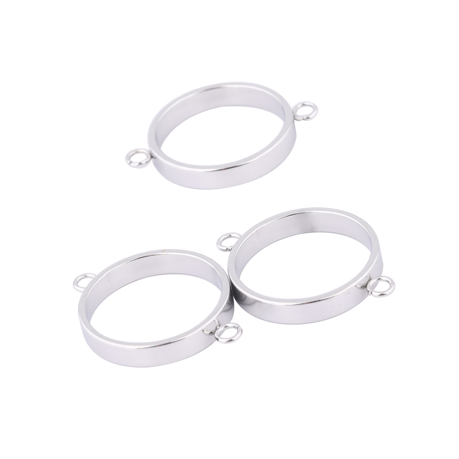 Bezels Pendant Resin - Connecteur de bracelet à lunette ouverte