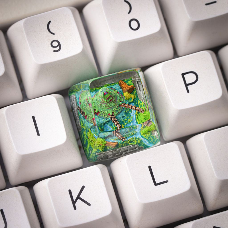 Resin Art Baby - Capuchons de clavier en résine sur