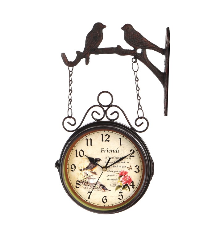 Resin Art Clock - Cadeau Unique-rétro vintage art-rétro métal fer