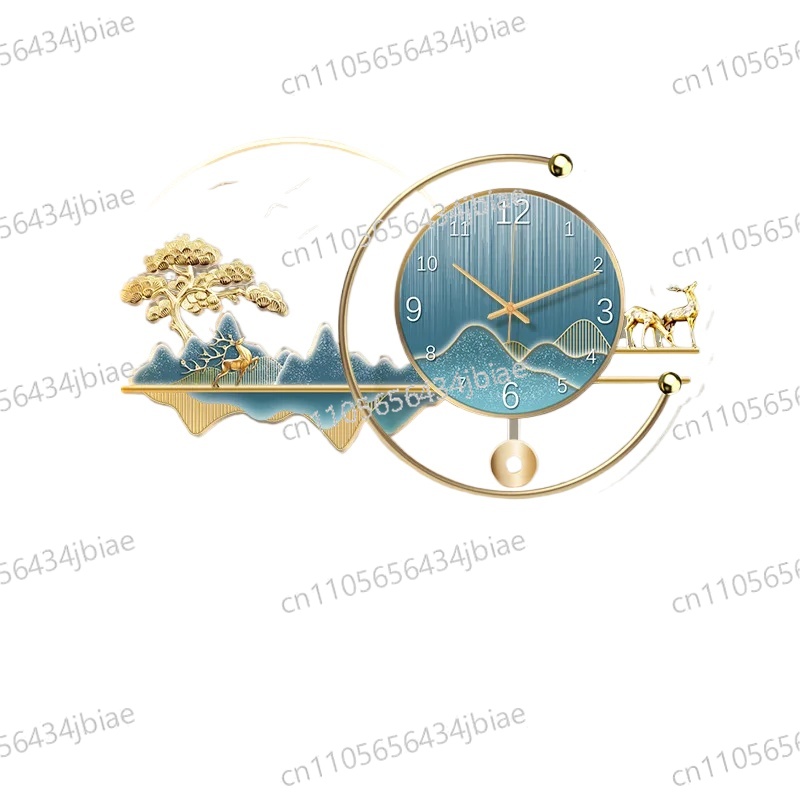 Resin Art Clock - Horloge Murale Artistique de Luxe Numérique