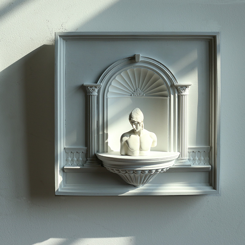 Resin Art Clock - ‌ Art mural vintage français, sculpture