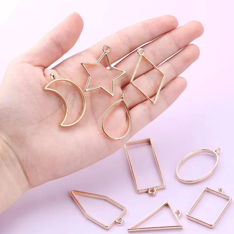 Bezels Pendant Resin - Pendentifs à lunette ouverte pour résine,