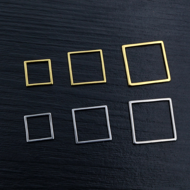 20pcs 3 Taille Carré Charme Or - Bezels Pendant Resin avis et prix