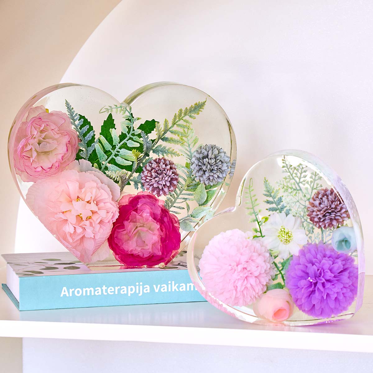 Grand moule en silicone en for - Resin Art Heart avis et prix
