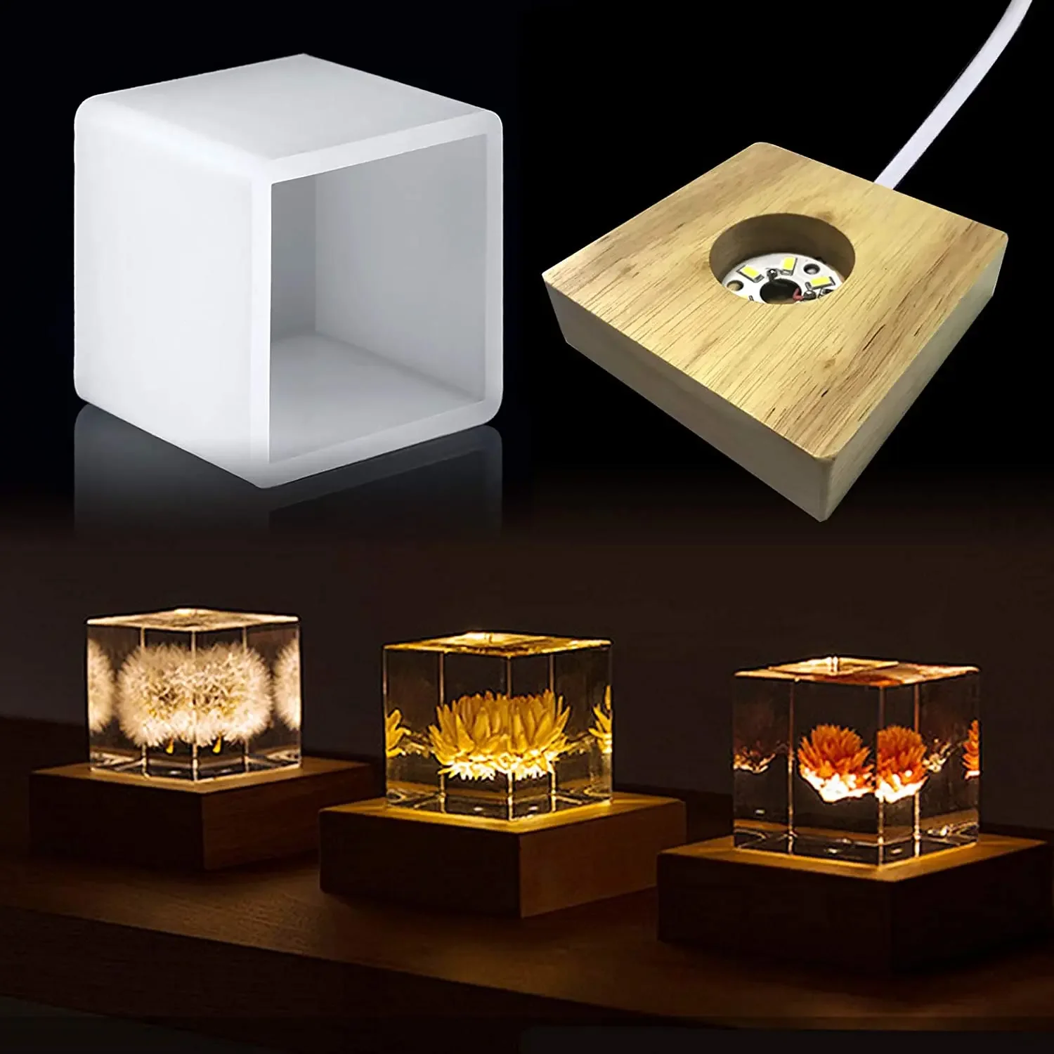 Moule en résine légère carrée, - Resin Art Stand avis et prix