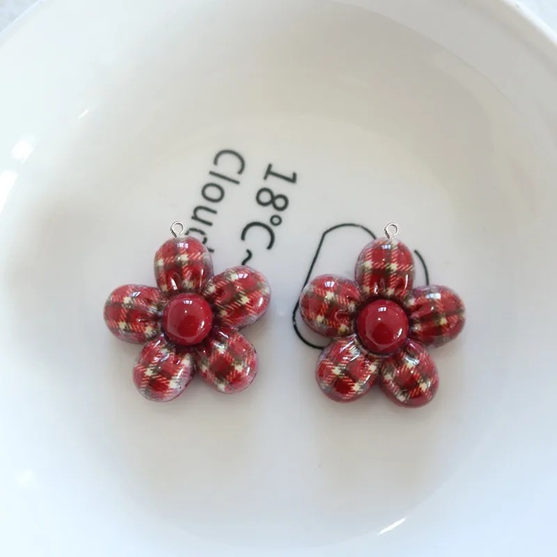 10 Pendentifs en résine planai - Resin Art With Flowers avis et prix