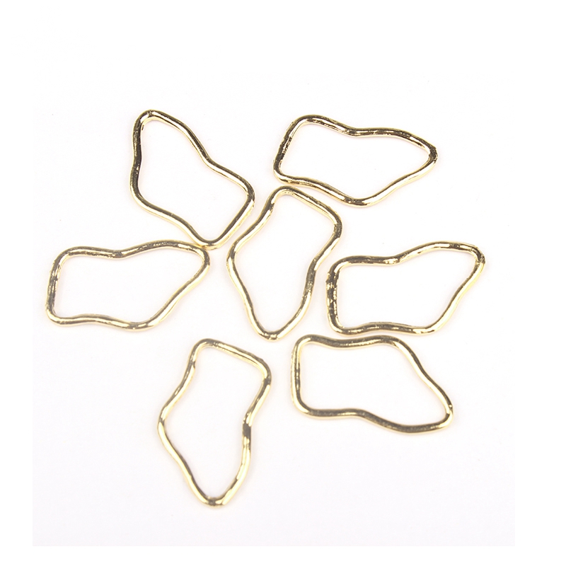 Anneau géométrique en alliage  - Bezels Pendant Resin avis et prix