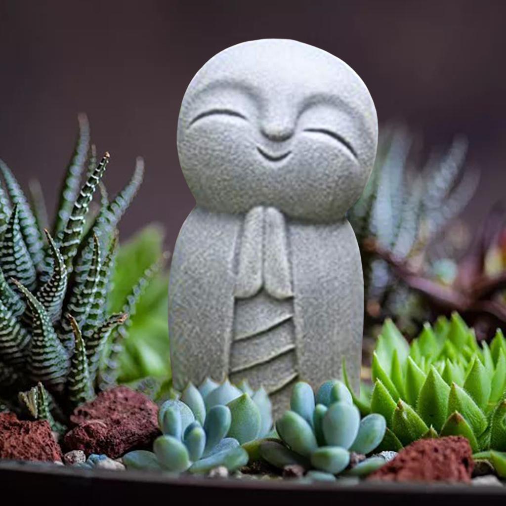 Statue de moine Jizo en résine - Resin Art Baby Memories avis et prix