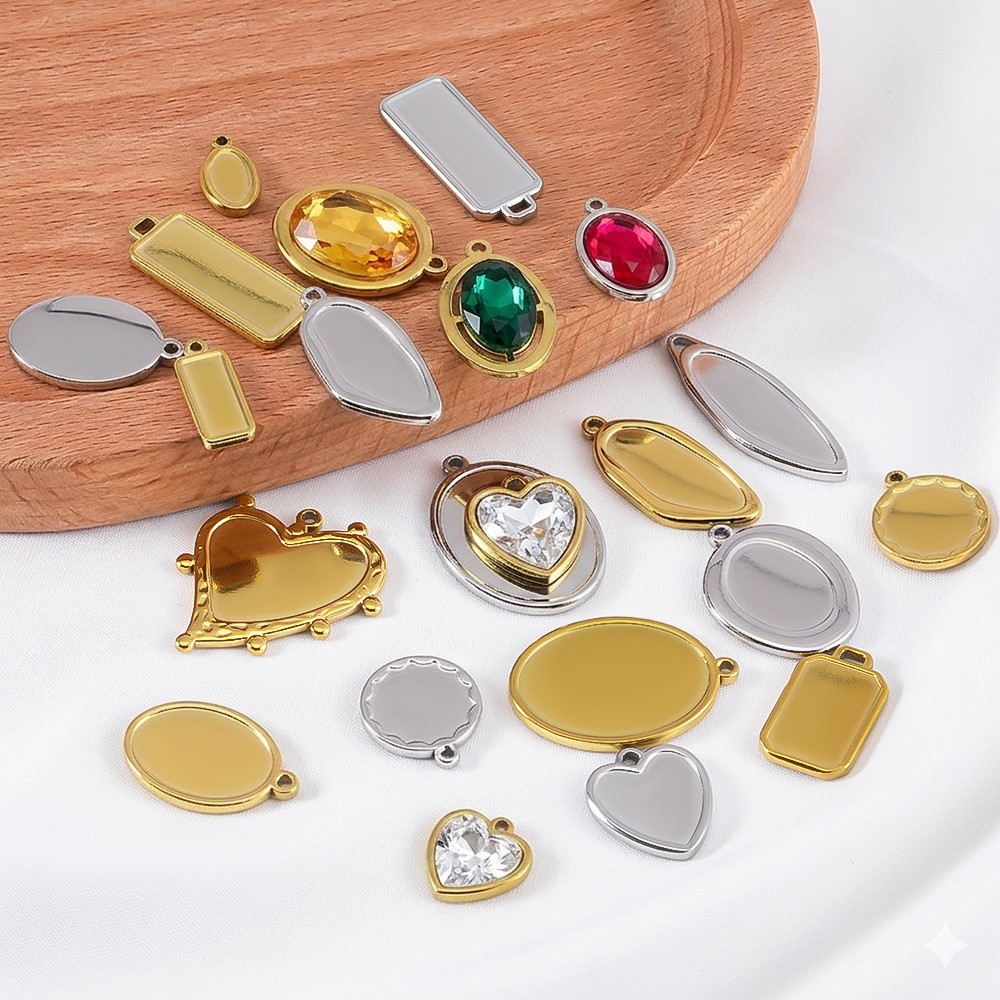 5 pièces, 1 pièce, Plateaux de - Bezels Pendant Resin avis et prix