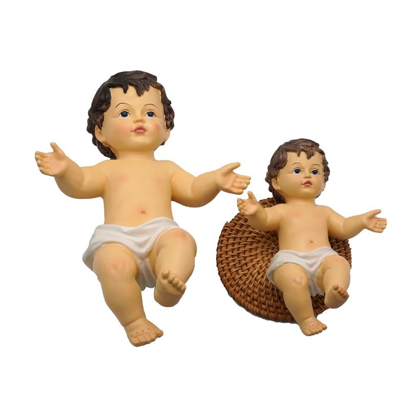 Statue de poupée de jésus pour - Resin Art Baby avis et prix
