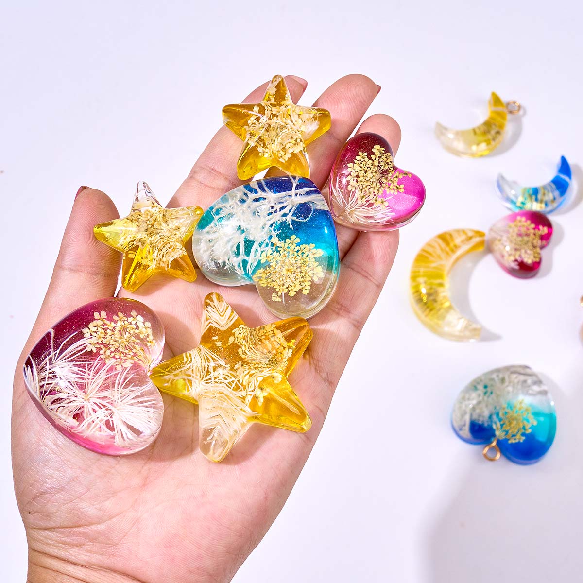 Moule en silicone Cœur Étoile  - Resin Art Heart avis et prix