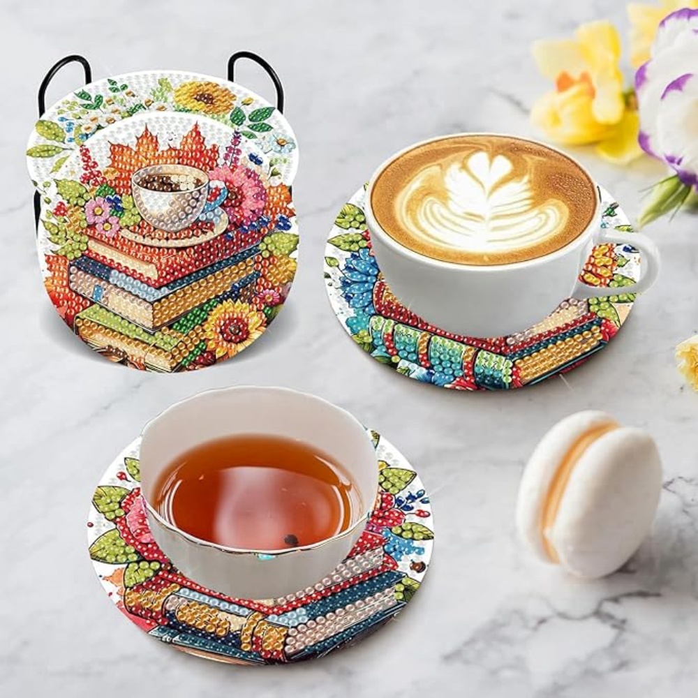 8 pièces/lot de sous-verres de - Resin Art Stand avis et prix