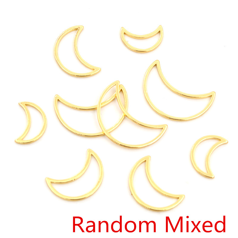 20pcs 3 Taille Lune Charme Or  - Bezels Pendant Resin avis et prix