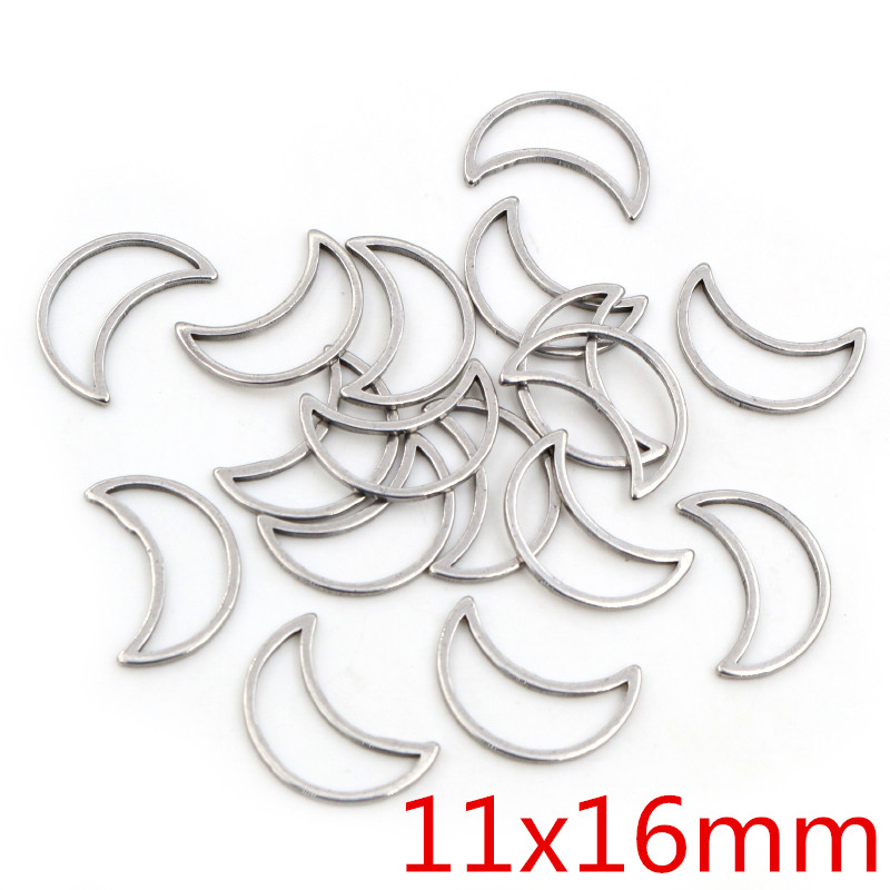 20pcs 3 Taille Lune Charme Or  - Bezels Pendant Resin avis et prix