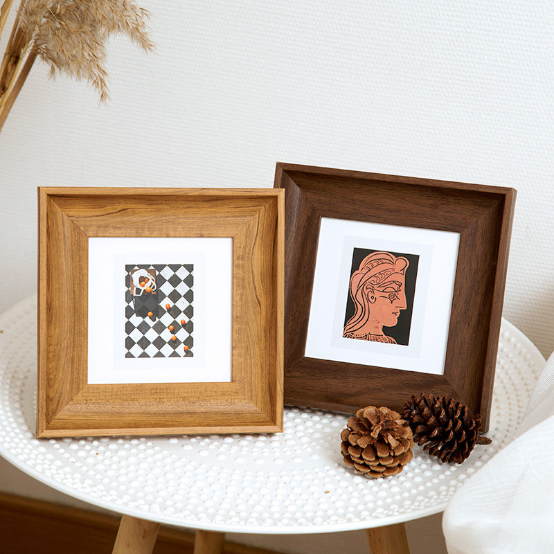 Cadre photo carré à coloris co - Resin Art Stand avis et prix