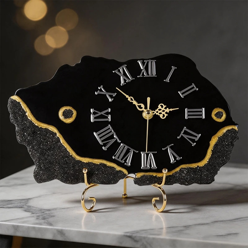 Horloge en résine irrégulière  - Resin Art Clock avis et prix