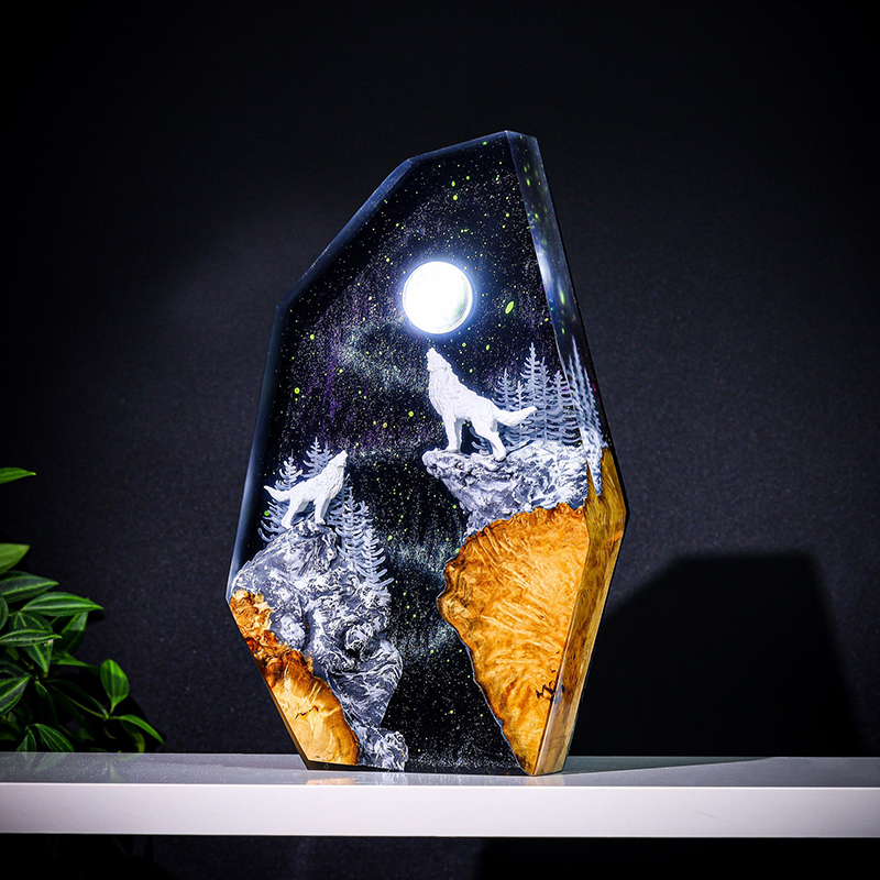 Lampe de Table en Résine Figur - Resin Art Baby avis et prix