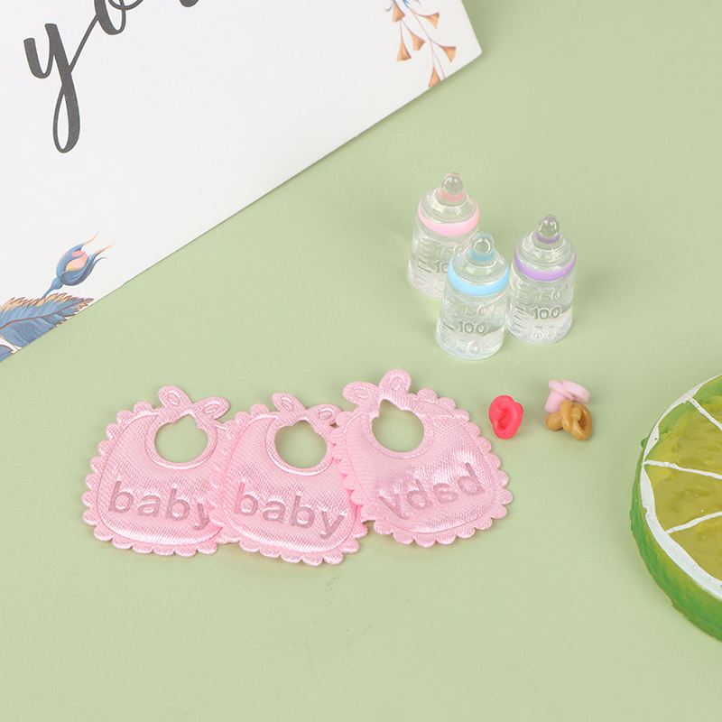 Ensemble de bavoirs miniatures - Resin Art Baby avis et prix