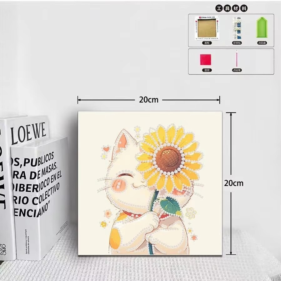 Kit de peinture DIY en diamant - Resin Art With Flowers avis et prix