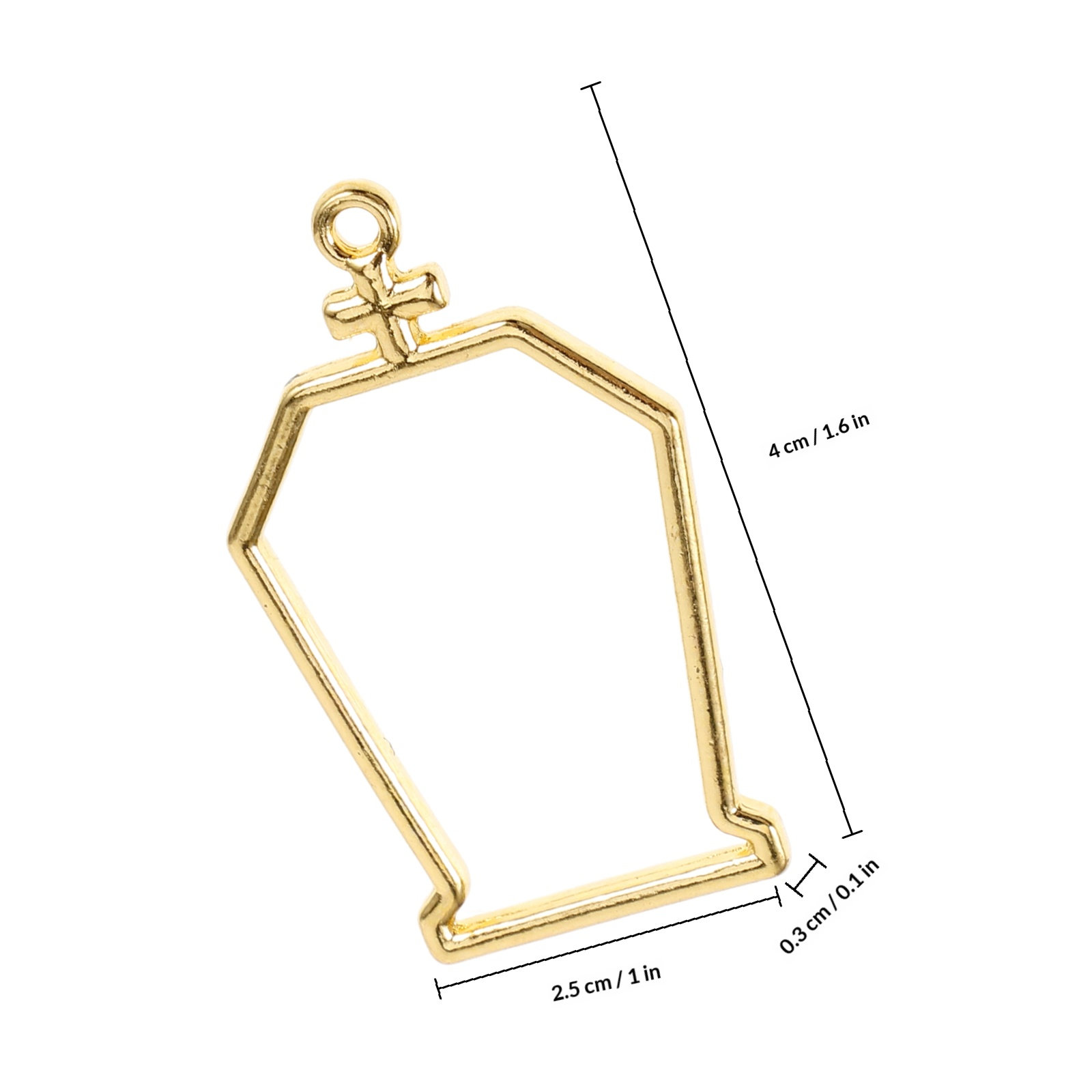 10 Breloques en métal en forme - Bezels Pendant Resin avis et prix