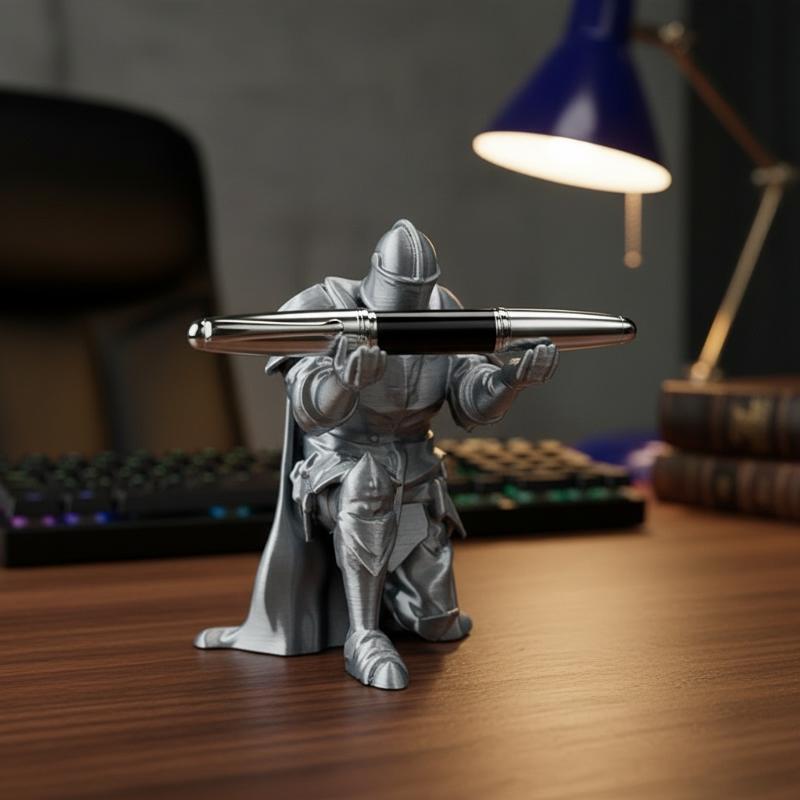 Porte-stylo en résine, armure  - Resin Art Stand avis et prix