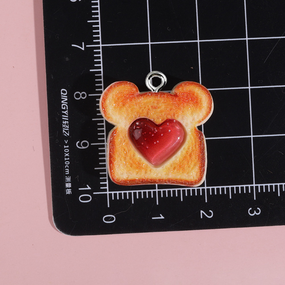 10 pièces Breloques en résine  - Resin Art Heart avis et prix