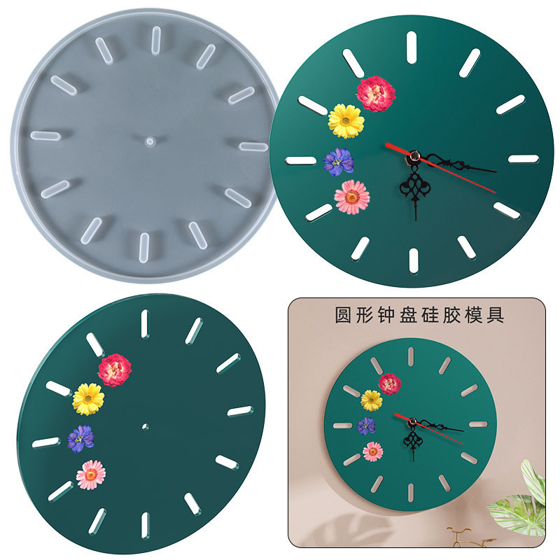 Carte du monde feuille de Lotu - Resin Art Clock avis et prix