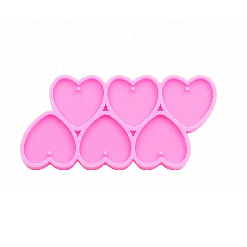 GJ-226 brillant coeur forme br - Resin Art Heart avis et prix