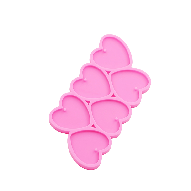 GJ-226 brillant coeur forme br - Resin Art Heart avis et prix