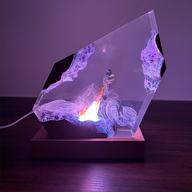 Lampe de Table en Résine Organ - Resin Art Baby avis et prix