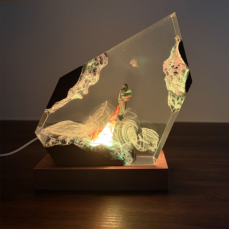 Lampe de Table en Résine Organ - Resin Art Baby avis et prix