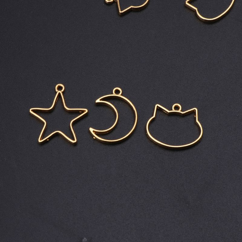 Mini pendentif cadre géométriq - Bezels Pendant Resin avis et prix