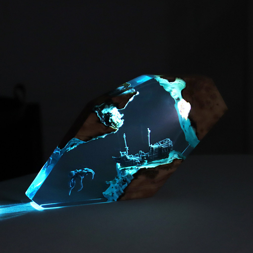 Décoration Lumineuse Personnal - Resin Art Baby avis et prix