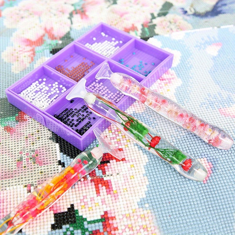 1 ensemble de stylos de peintu - Resin Art With Flowers avis et prix